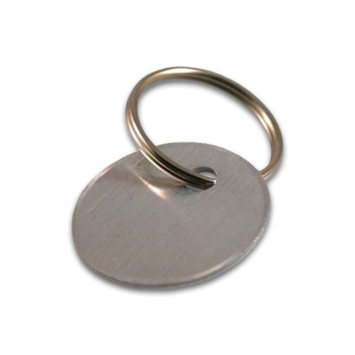 Locker Sleutelring met nummerplaatje