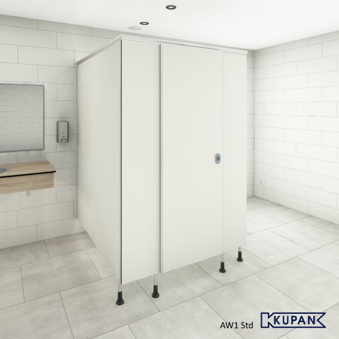 Sanitaire cabine wanden toilet