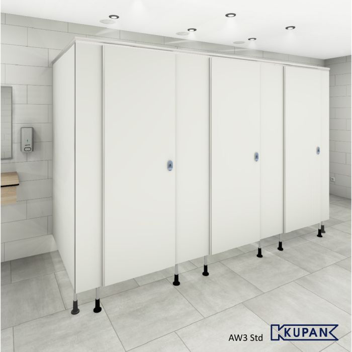 Sanitaire volkern wanden voor toilet met softclose