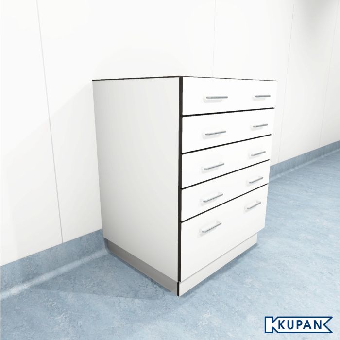 Kupan onderkast met 5 lades