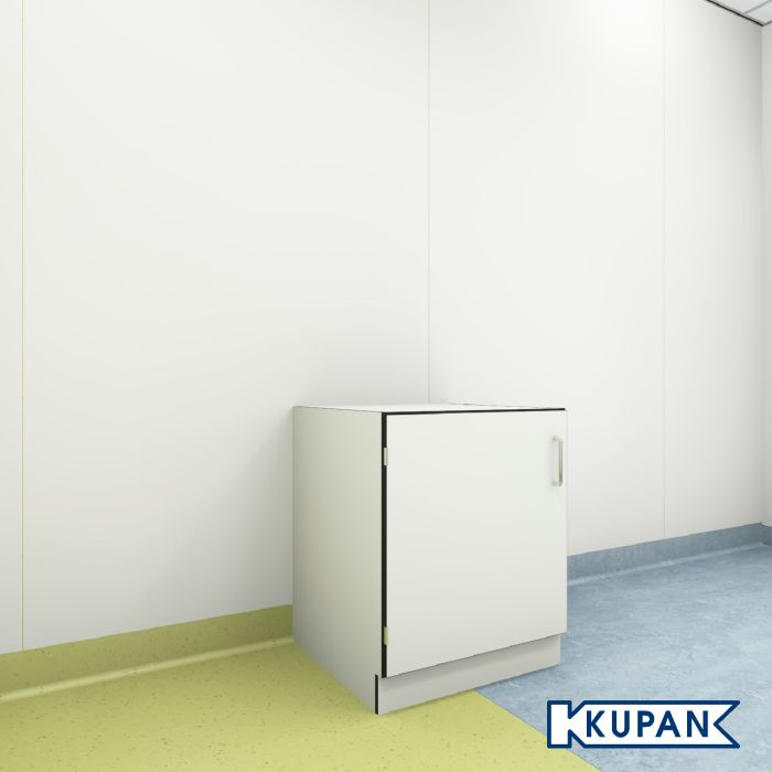 Laboratorium Kast Links draaiend, Compact HPL