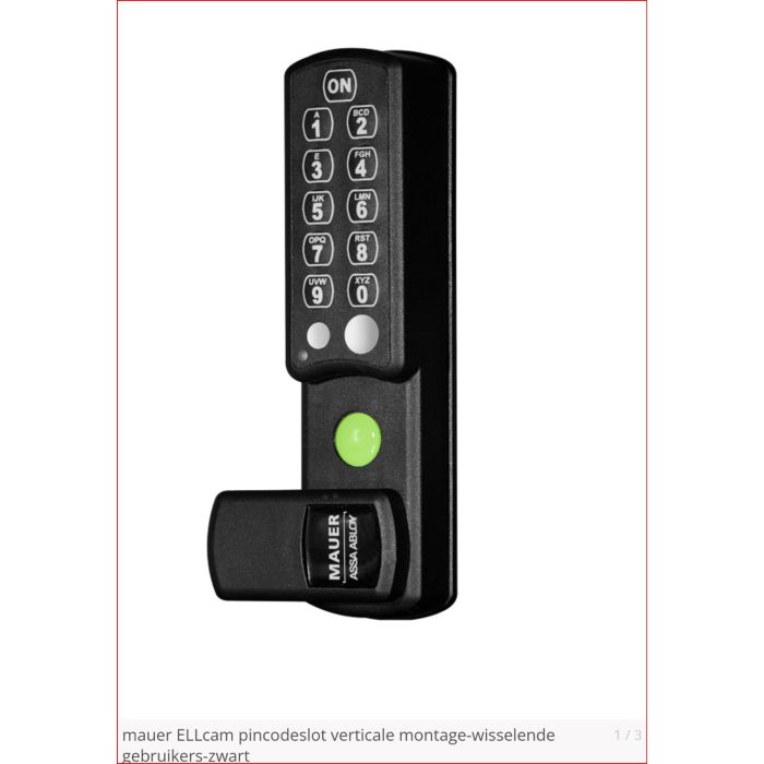 Mauer lockerslot Pincode