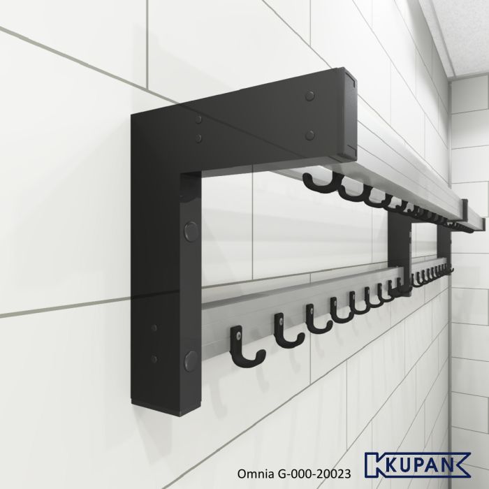 Wandkapstok kapstok, stijlvol industrieel G-000-20023