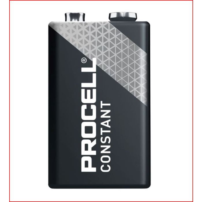 9V professionele Batterij an Procell /  Duracell