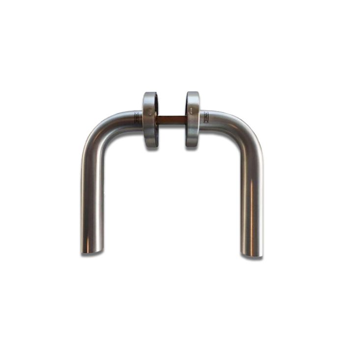 Geveerde Deurkruk set RVS-316
