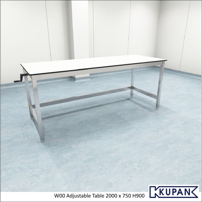 Laboratory Table Height adjustable 800-1200