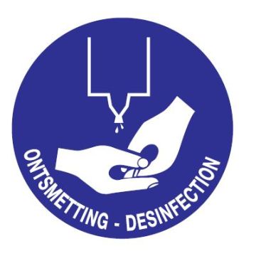 ontsmetten verplicht