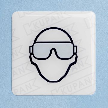 Doming sticker veiligheidsbril