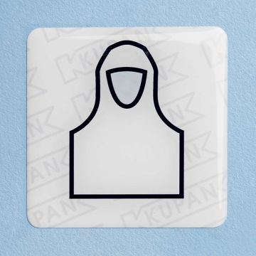 Doming sticker disposable capuchon