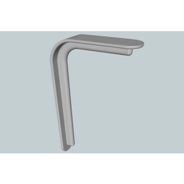 Kupan Schap Console RVS. 