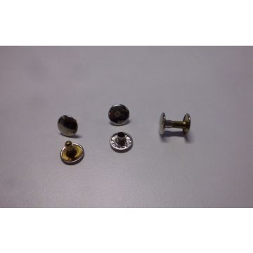 Bevestigings nietjes 20 St. (Nickel Finish)