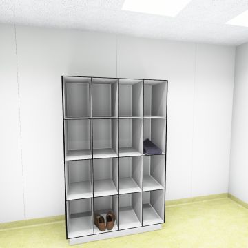 Open vakkenkast 4B4H