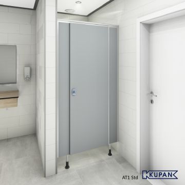 Sanitaire Wanden toiletten Trespa Volkern, Fundermax, softclose