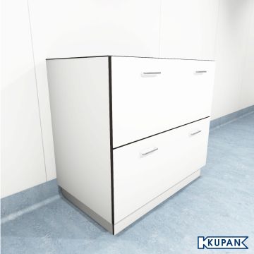 Lade-kast 2 lades 1050mm 