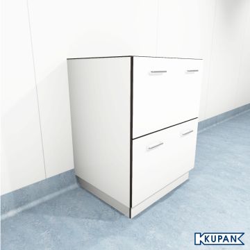 Lab ladekast onderbouw 750mm