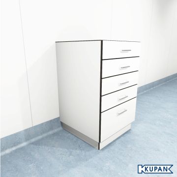 lab onderkast met 5 lades