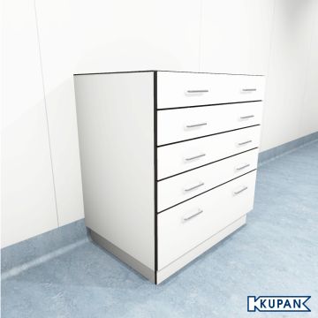 Kupan ladekast met 5 lades