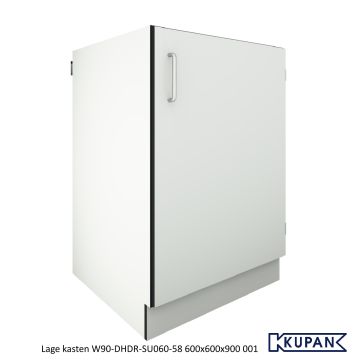 Laboratory Spoel onderkast op plint