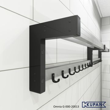 Wandgarderobe voor scholen