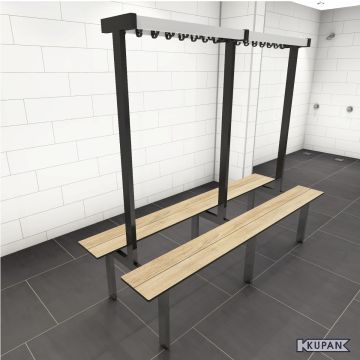 Vestiare omkleedkamer banken