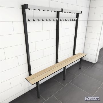 Kleedkamer wandbank WBGS 15022