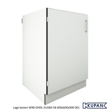 Laboratory Spoel onderkast op plint