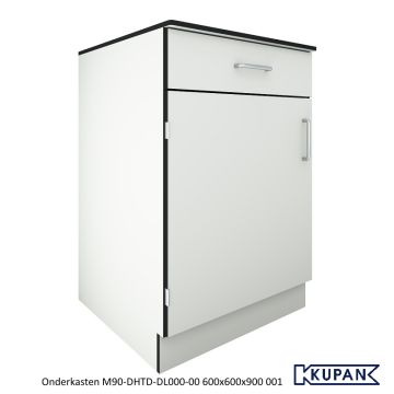 Lab kast Onderbouw hoogte 900, Breedte 600