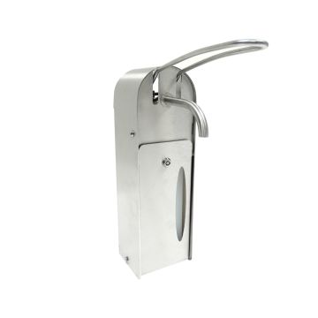 desinfectie- en zeepdispenser afsluitbaar