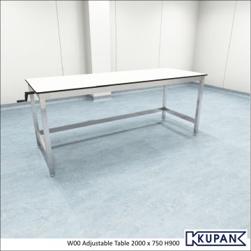 Laboratory Table Height adjustable 800-1200