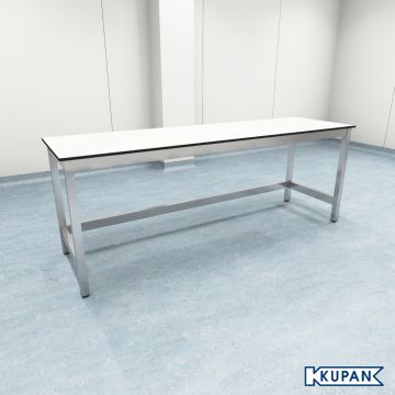 Laboratory Tables With Stainless steel Frame