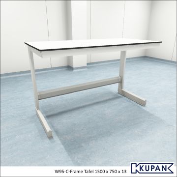 Laboratory C-Frame Table Cleanroom